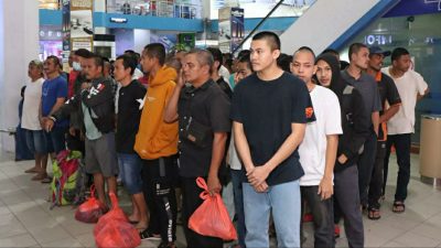 203 PMI Ilegal dari Malaysia Dipulangkan Lewat Pelabuhan Batam Center