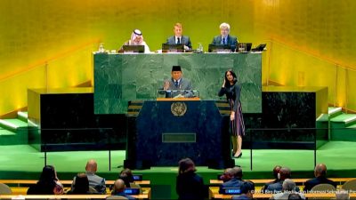 Pidato Prabowo di PBB