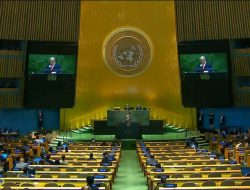 Delegasi dari Berbagai Negara Keluar Sidang Saat Netanyahu Berpidato di PBB