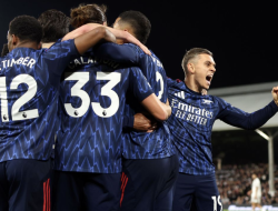 Arsenal Kuasai Puncak Liga Inggris Usai Kalahkan Fulham dengan Kemenangan Tipis