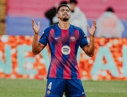 Araujo Jadi Pahlawan, Cetak Gol Penentu Kemenangan Barcelona atas Girona