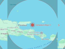 Sumenep Diguncang Gempa Berkekuatan Magnitudo 6,5