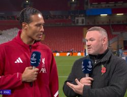 Van Dijk Confronts Rooney in Tense Live Interview After Conflict