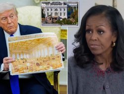 Michelle Obama Jabs Trump Over White House East Wing Demolition