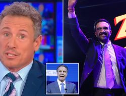 Shocking Live TV Moment: Chris Cuomo Announces Brother’s Historic Defeat to Mamdani