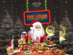 Aston Nagoya Siapkan Menu Dinner Asian Sambut Natal 2025, Ada Sushi Tower
