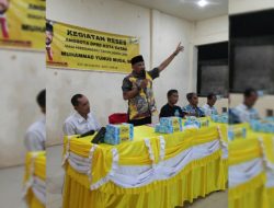 Yunus Muda Serap Aspirasi Warga Kavling Pelangi Batam, Fokus Semenisasi Jalan