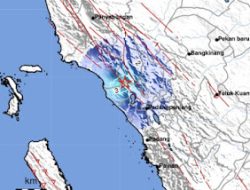 Gempa 4,7 M Guncang Bonjol Pasaman, 10 Km di Bawah Permukaan
