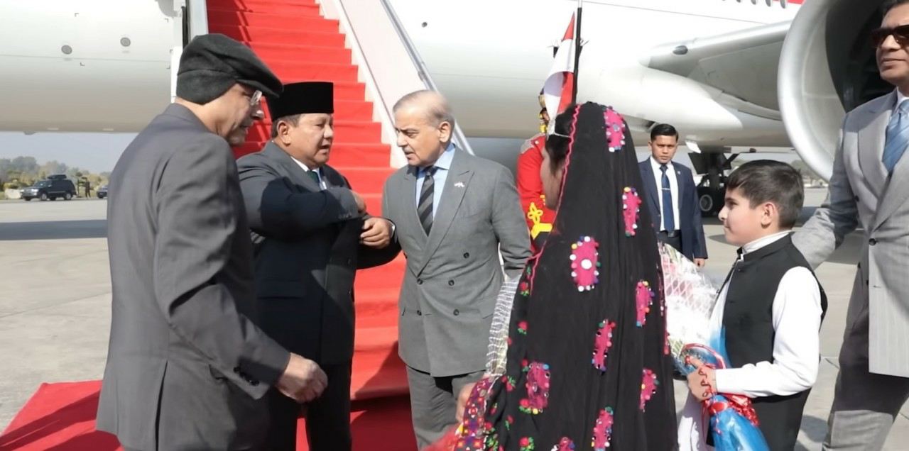 Prabowo Mendarat Pakistan