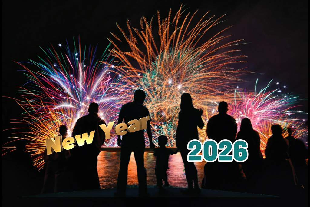 Ilustrasi fire works di pesta malam tahun baru 2026. (Foto: Ist