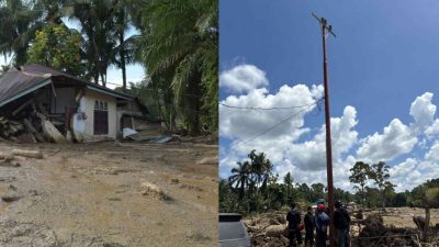 Listrik Sumatera Barat Pulih 100 % Pasca Banjir Bandang
