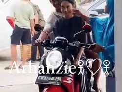 Azizah Salsha: Ziarah Romantis, Naik Motor Bareng Arhan
