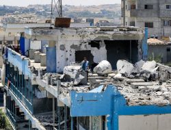 Kantor UNRWA Hangus Usai Dibongkar Israel