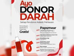 Yuk Donor Darah di Aston Nagoya, Ada Pap Smear Gratis dan 5 Cek Kesehatan Lainnya