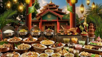 Buka Puasa di Kampung Cheng Ho Aston Batam Berpeluang Dapat Tiket Umrah