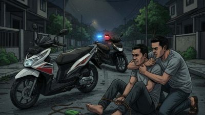 Gara-gara Pesanan Batu Nisan, 2 Pria di Batam Ikat dan Rampok Teman Sendiri