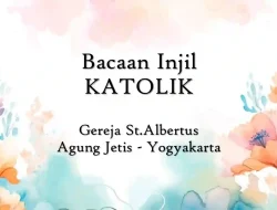 Bacaan Injil Katolik 31 Maret 2026: Renungan Harian