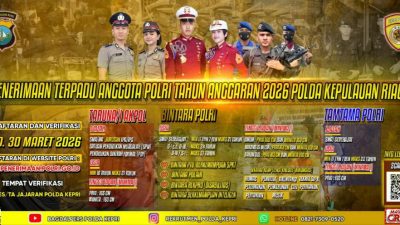 Pendaftaran Anggota Polri Kepri