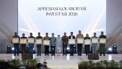 Ekonomi Naik 6,76%, BP Batam Tebar Penghargaan ke Mitra Strategis di Grand Mercure