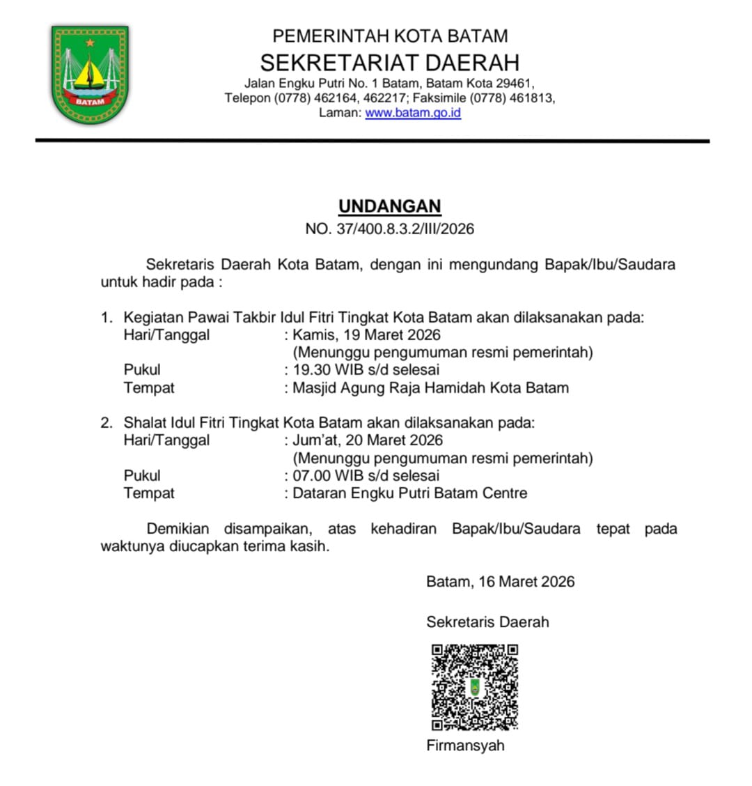 Pawai Takbir Batam