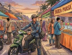 Buruh Bangunan di Batam Curi Motor Saat Korban Asyik Berburu Takjil