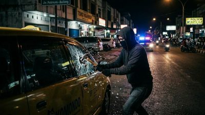 Kaca Mobil di Batu Aji Batam Dipecahkan OTK, Pemilik Merugi Capai Rp 8 Juta