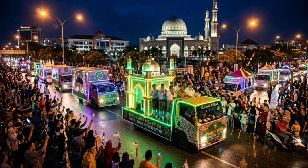 Pawai Takbir Batam