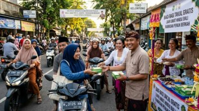 Nyepi 2026 Bareng Ramadan, Umat Hindu Bagi-bagi Ribuan Paket Sembako-Takjil