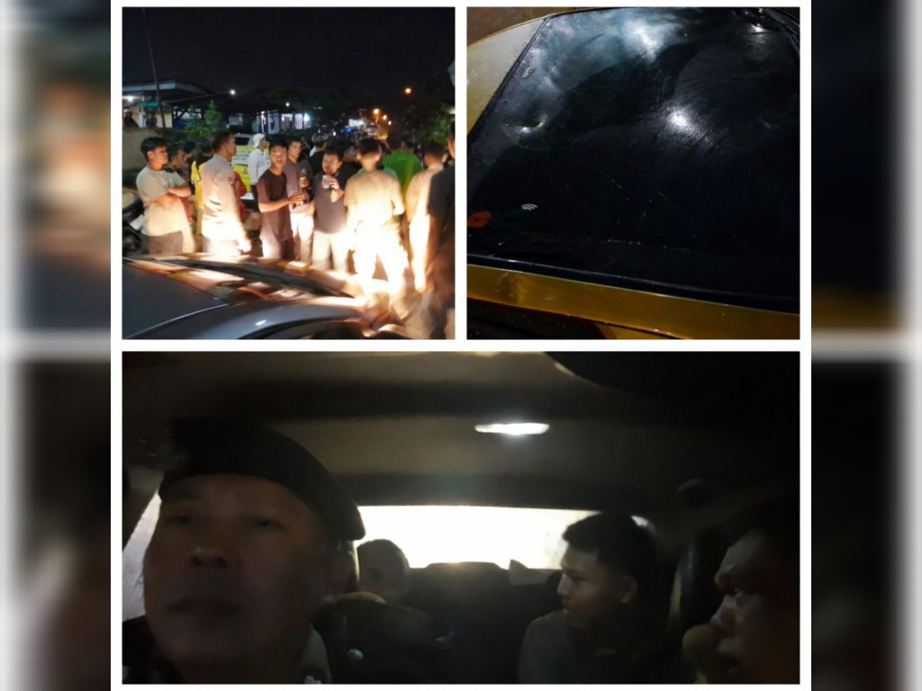 Kaca Mobil di Batu Aji