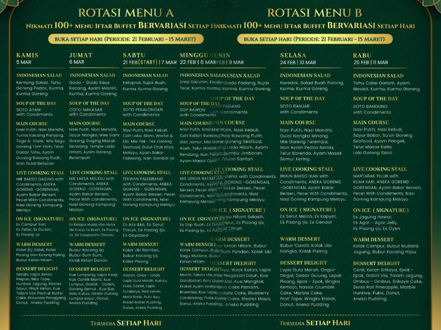 Daftar Menu Nagoya Mansion