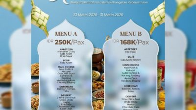 Ini Daftar Menu Halalbihalal Aston Batam 2026, Ada 2 Paket Pilihan