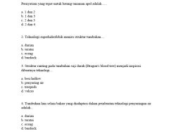TKA IPA SMP 2026: Latihan Soal Kurikulum Merdeka + Jawaban