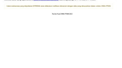 Pengumuman SPAN-PTKIN 2026: Cek di Sini dengan NISN Anda