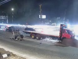 Kakak Adik Tewas Akibat Truk Tabrak Lampu Merah di Pangkalpinang