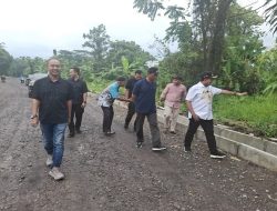 Bupati Dony Pastikan Jalan Burujul Sanca Segera Dilapisi Hotmix