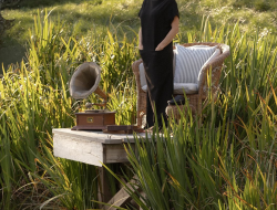 Pamela Anderson’s Seaside-Inspired Rattan Collection