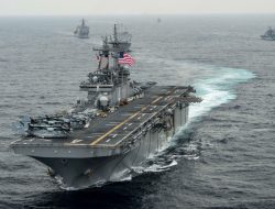 US Naval Presence in Hormuz Strait Curbs Iran’s Ship Attack Capabilities