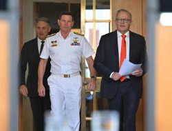 Navy chief steers defence through turbulent times