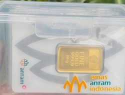 Harga emas Antam hari ini di Medan 28 April 2026 cuma naik Rp 5.000 per gram
