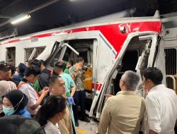 Tabrakan KA Argo Bromo vs KRL di Bekasi, 5 Orang Tewas 3 Lainnya Masih Terjepit