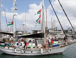 Kapal Global Sumud Flotilla Kembali Berlayar ke Gaza dari Italia