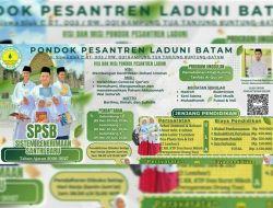 Ponpes Laduni Batam Buka Pendaftaran Santri Baru 2026/2027, Ini Syarat & Biayanya