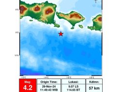 Gempa Guncang Kuta Selatan, Update Terbaru BMKG
