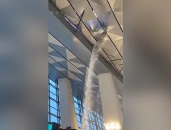 Angkasa Pura Beberkan Kronologi Jebolnya Atap Terminal 3 Bandara Soetta