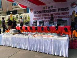 Tersangka Dapat Rp 2 Juta, Polisi Sita 114,75 Gram Sabu Siap Edar
