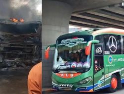 Kecelakaan Maut Bus ALS vs Truk BBM, Hanya 5 Penumpang Terdaftar