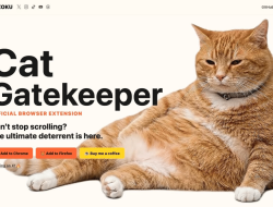 Cara pasang cat gatekeeper di browser untuk hentikan doomscrolling!