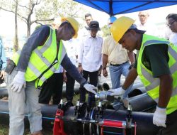 Proyek Pipa Sukajadi-Bukit Senyum Dicek Amsakar, Demi Pasokan Air Batam Lebih Lancar