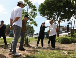Li Claudia Tinjau Perbaikan Jalan di Terowongan Pelita Hingga SMAN 3 Batam
