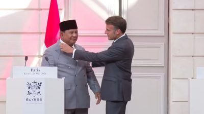Macron Puji Prabowo